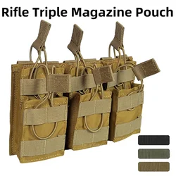 Portacargadores triple MOLLE magnético – Bolsa táctica universal