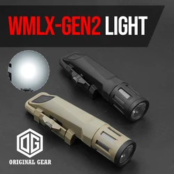WMLX Gen2 Linterna táctica 800 lúmenes metal negro FDE