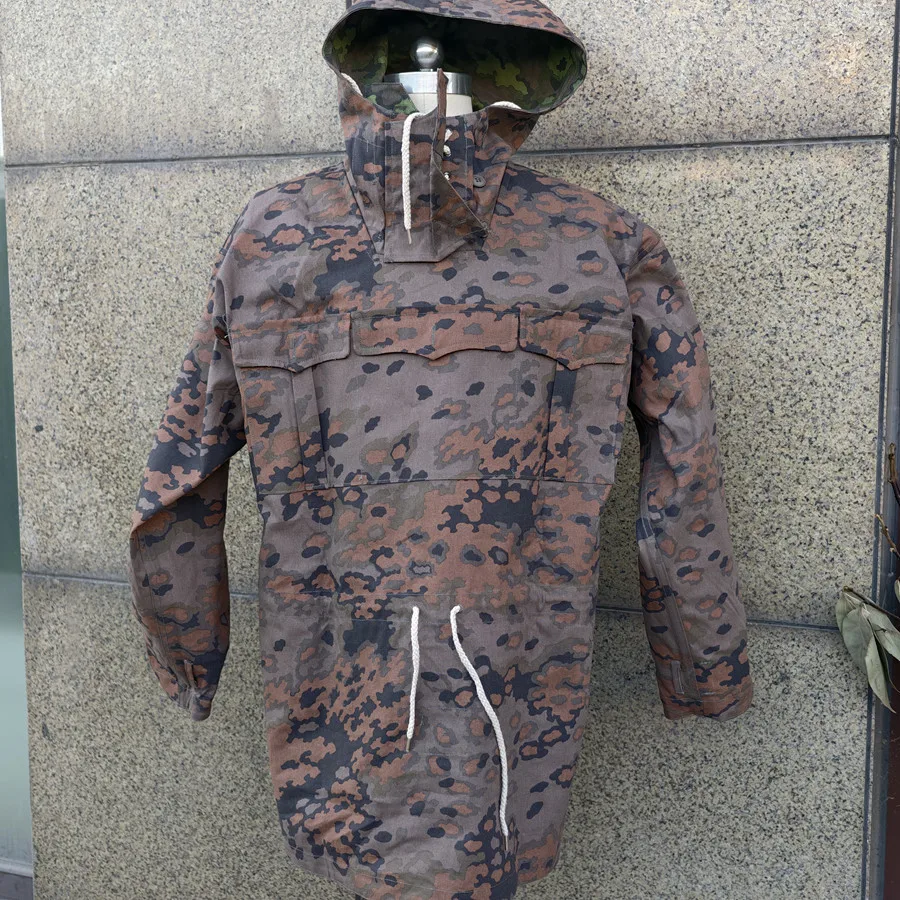 Sudadera táctica cortavientos doble cara camuflaje hoja roble - imagen 5