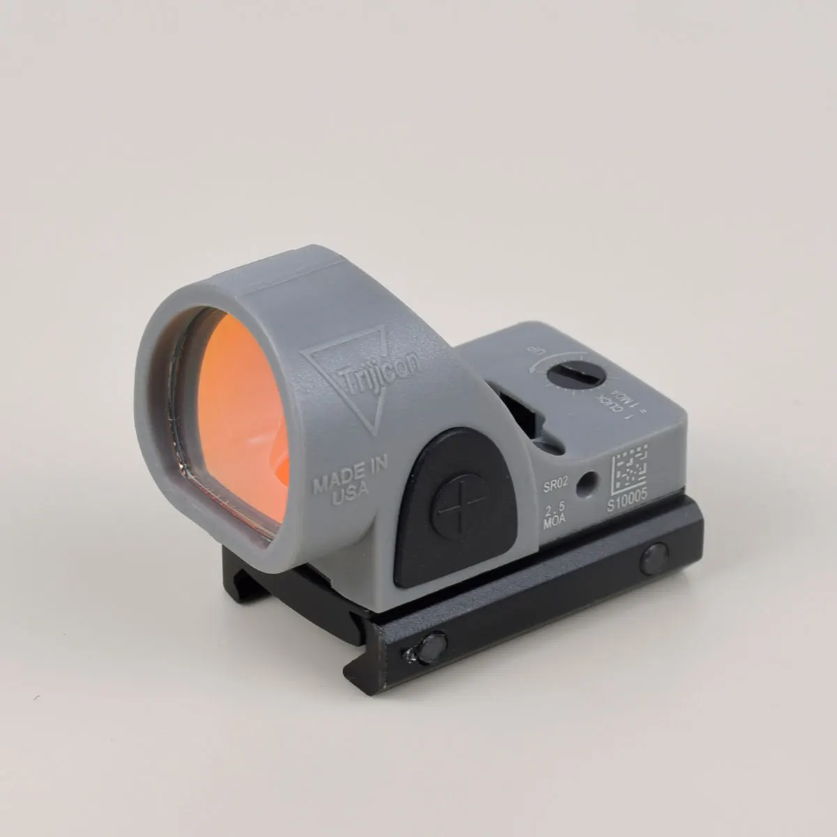 Pistola táctica de nailon para Glock G17 G19, mira de punto rojo SRO, Mini alcance, 9mm, 20mm - imagen 4