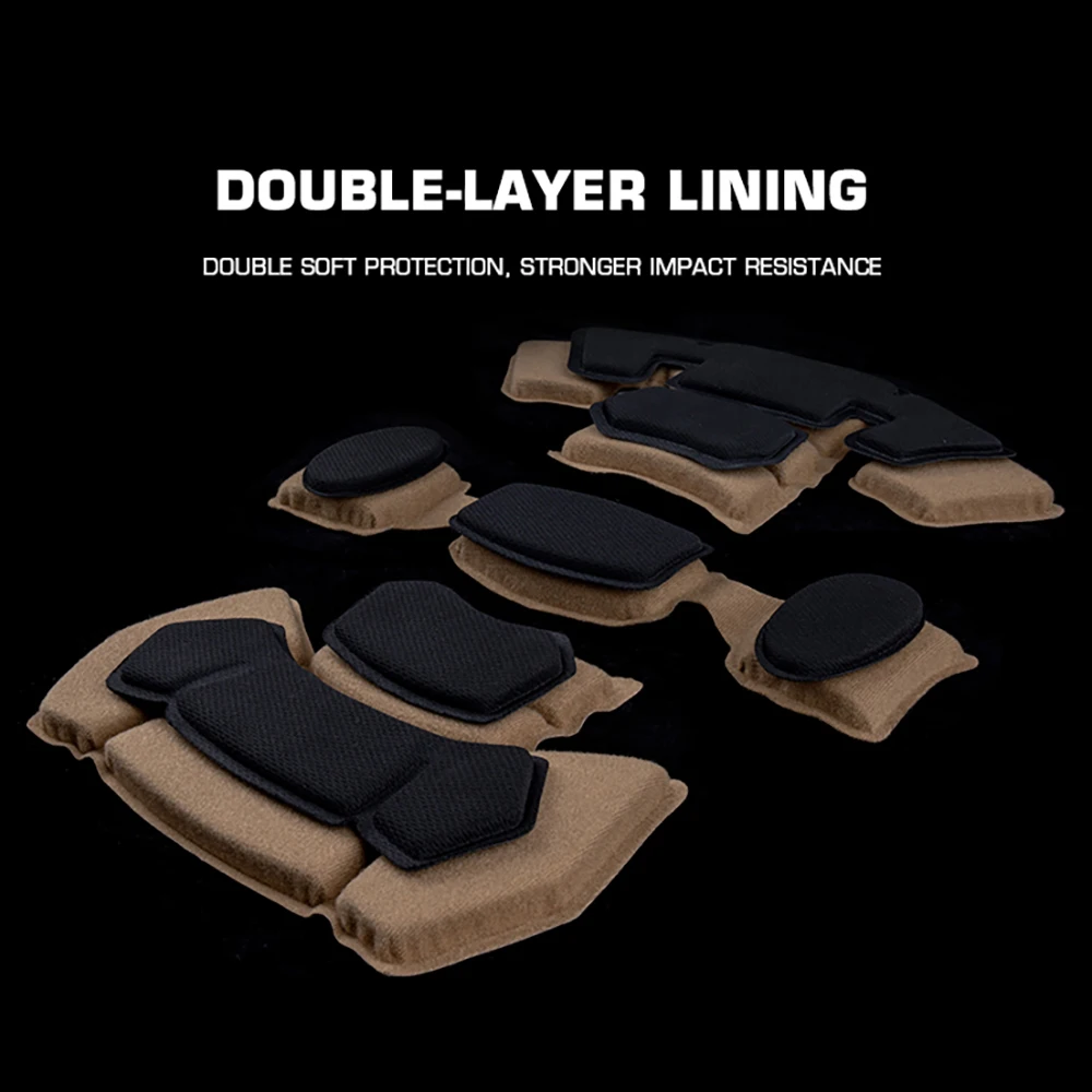 Nuevo casco táctico Wendy3.0 almohadilla de espuma viscoelástica amortiguador comodidad cojín de aire almohadilla de protección forro interior accesorio para casco - imagen 3