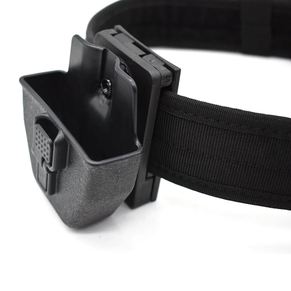 Nueva funda táctica para esposas, funda para grilletes, bolsa con Clip para la cintura, funda para puño, accesorios de caza superiores abiertos - imagen 5