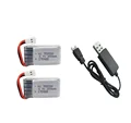 2Pcs with USB cable