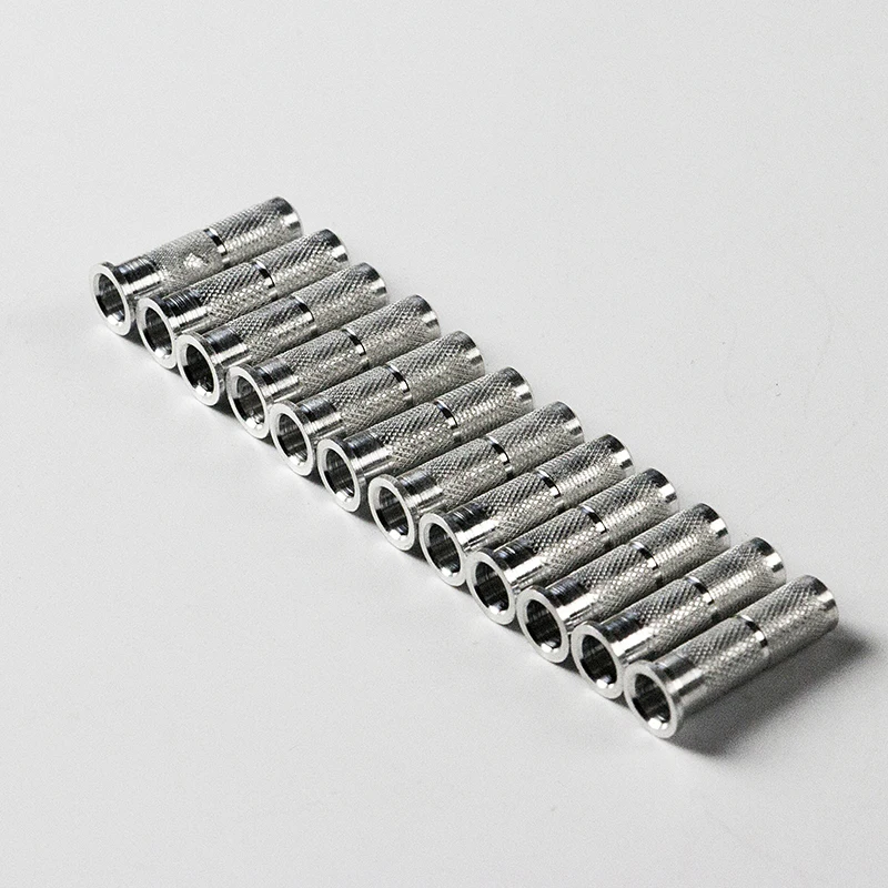 Linkboy-inserción de flecha de aluminio para tiro con arco, accesorios para flechas de caza, OD7.1/7,2/7,3/7,4/7,55/7,6/7,9mm, 12 piezas - imagen 3