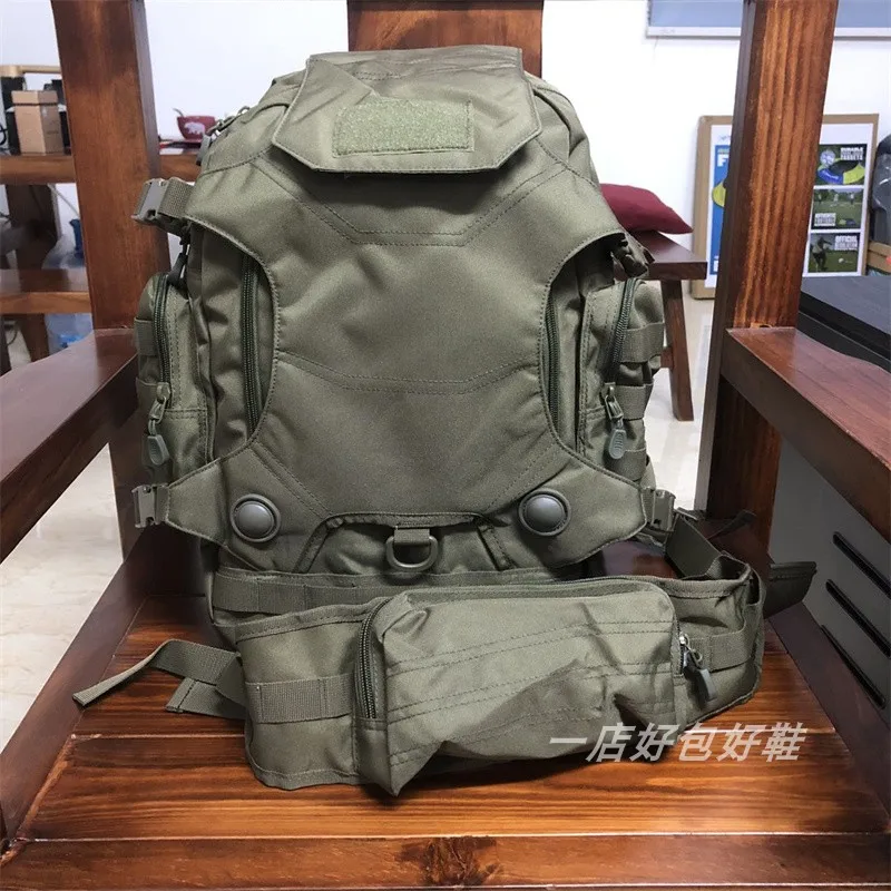 Mochila táctica, combinación multifuncional, mochila para senderismo al aire libre, bolsa de asalto, bolsa para casco desmontable