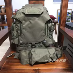 Mochila táctica, combinación multifuncional, mochila para senderismo al aire libre, bolsa de asalto, bolsa para casco desmontable