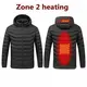 2 Areas Heated Black