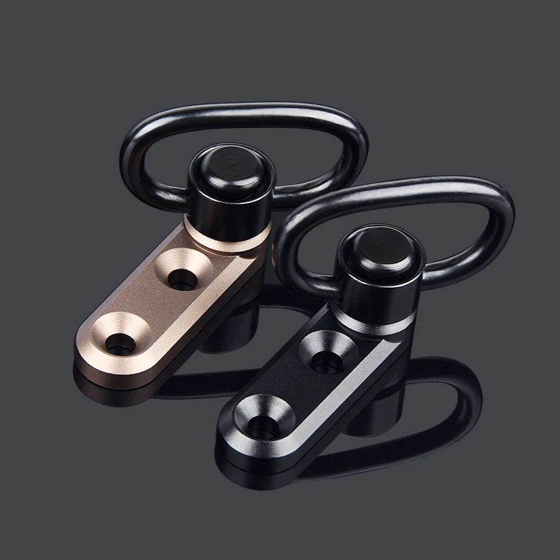 WADSN QD Sling Base de montaje correa de liberación rápida correa de hombro de Metal hebilla Keymod Mlok Rail Airsoft accesorios para armas de caza - imagen 2