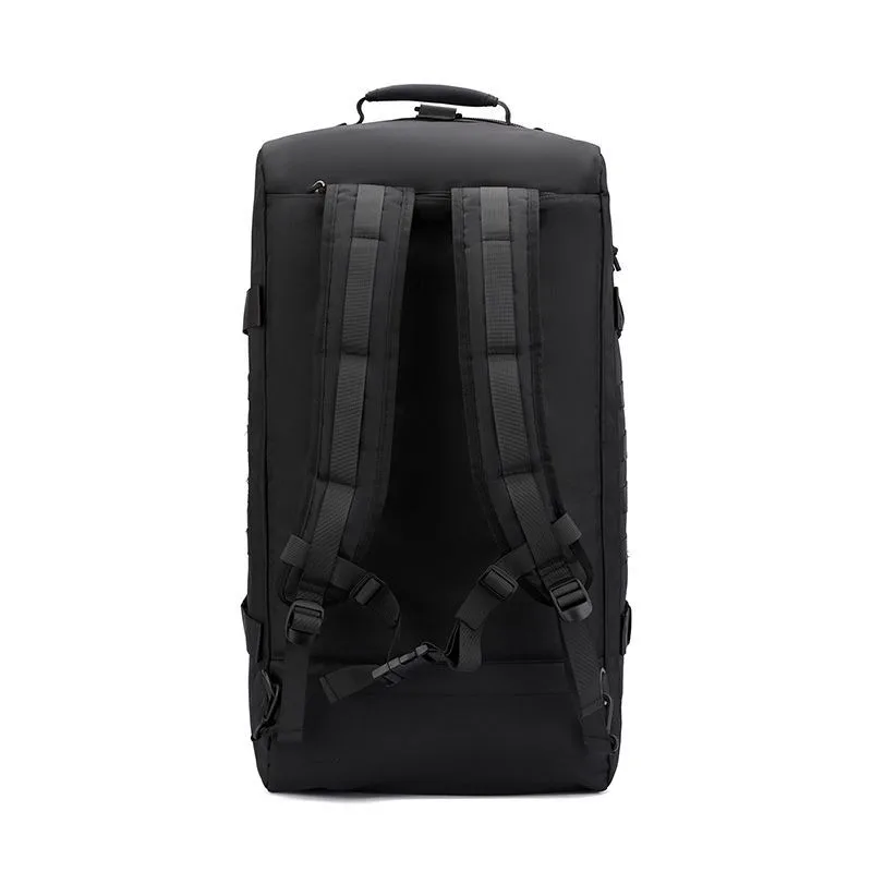 Mochila de viaje grande de 70L, mochila de senderismo para senderismo al aire libre, Camping, sistema Molle, mochila para caza, ciclismo, gimnasio, Fitness - imagen 5