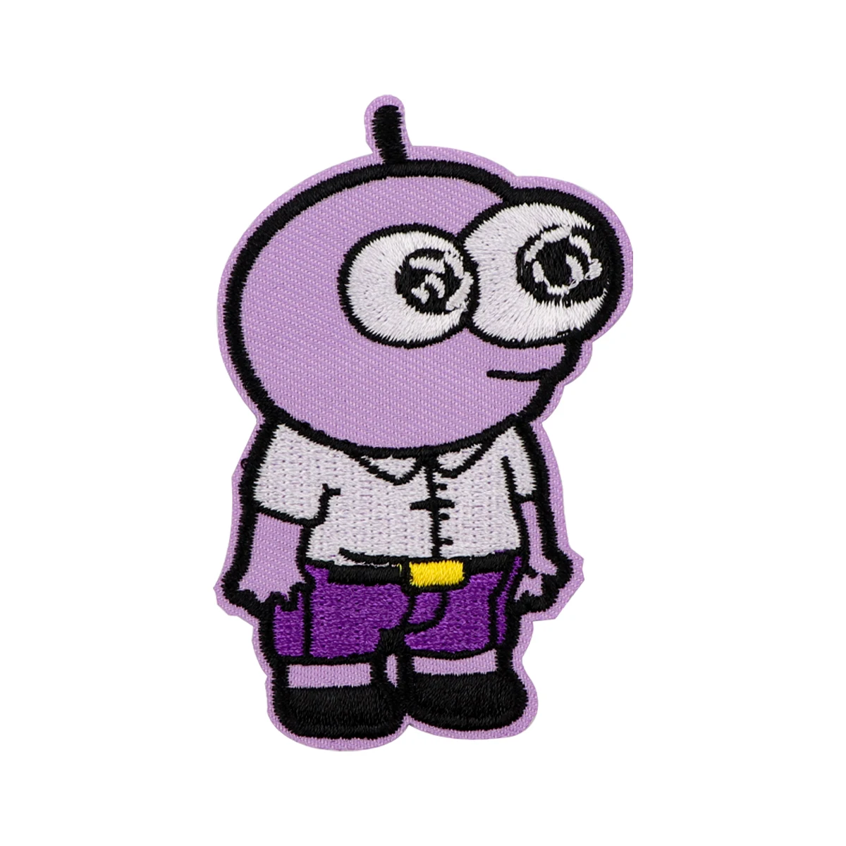 Parche bordado Happy Friends, parches divertidos de dibujos animados para planchar para ropa, parches termoadhesivos para ropa, insignias para coser DIY - imagen 5