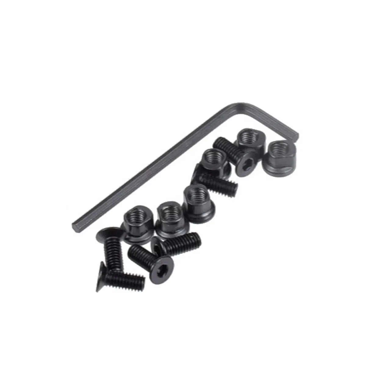 Tornillo y tuerca Keymod tácticos, paneles de llaves Allen, accesorio de juguete de caza, cubierta y rieles montados - imagen 2