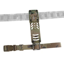 Adaptador de funda Modular de Metal con plataforma de transporte de pierna ajustable Compatible con accesorios QLS Airsoft