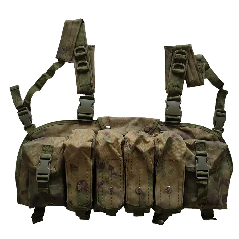 Chaleco táctico AK Multicam para caza, aparejo de pecho de munición Airsoft AR AK 47, chaleco militar de combate, accesorios de tiro Molle - imagen 5