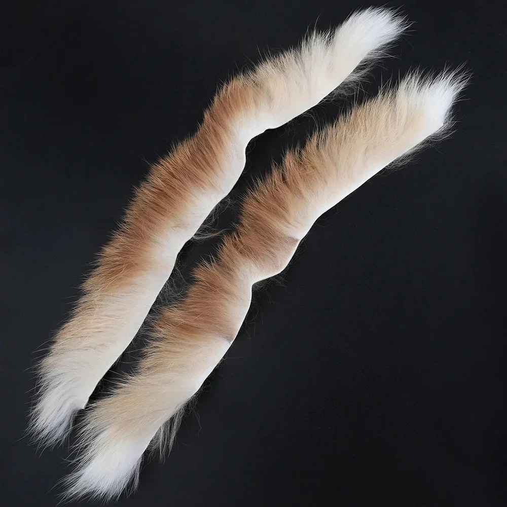 Lazo de pelo de conejo para tiro con arco, estabilizador recurvo de choque, suave y suave, amortiguador de vibración, eslinga de tiro de caza, 23,5 cm, 2 unids/set - imagen 4