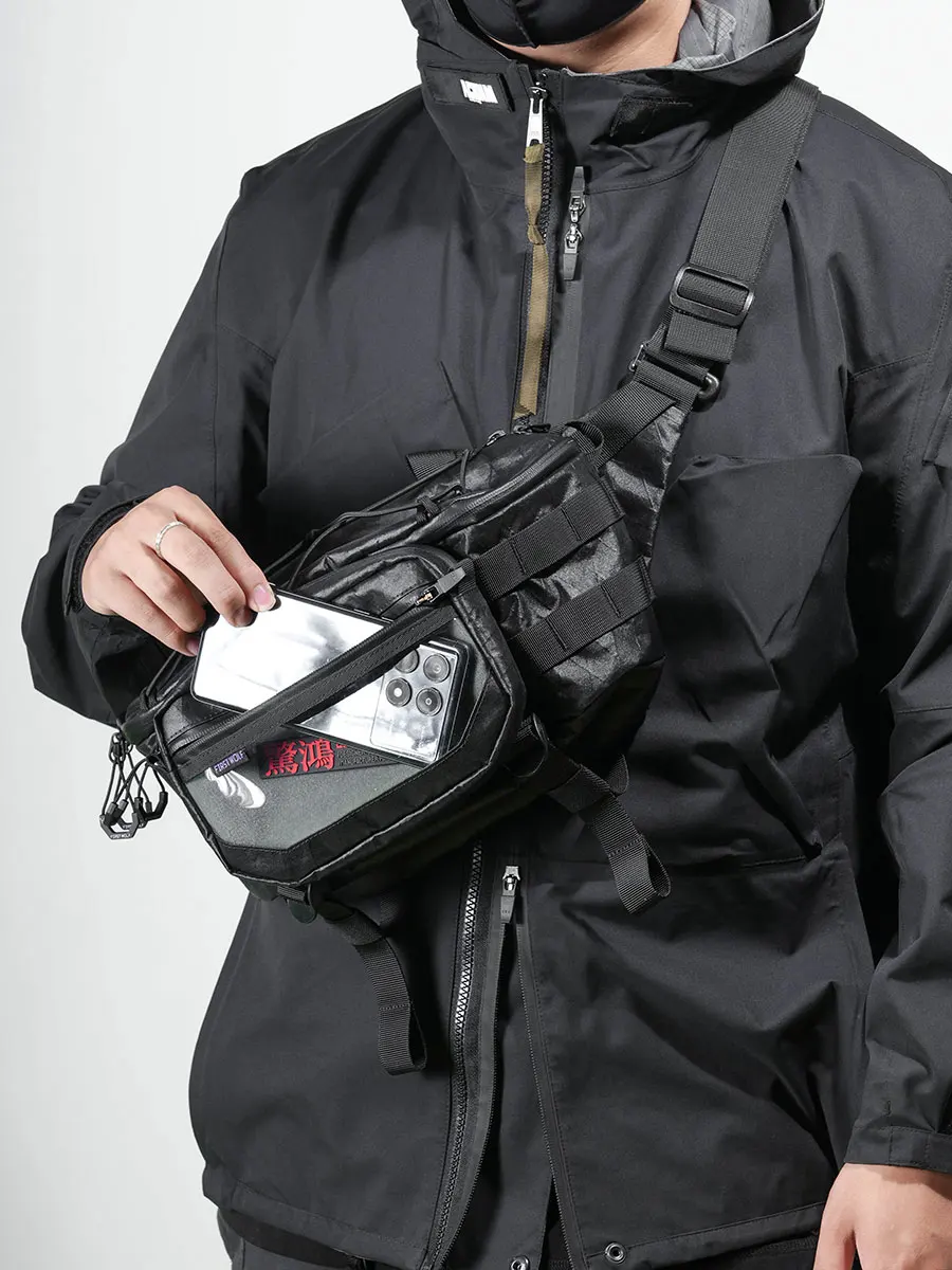 Carta de almacenamiento transparente de tamaño mediano para exteriores con ventana visible Molle Paquete Xpac impermeable - imagen 5