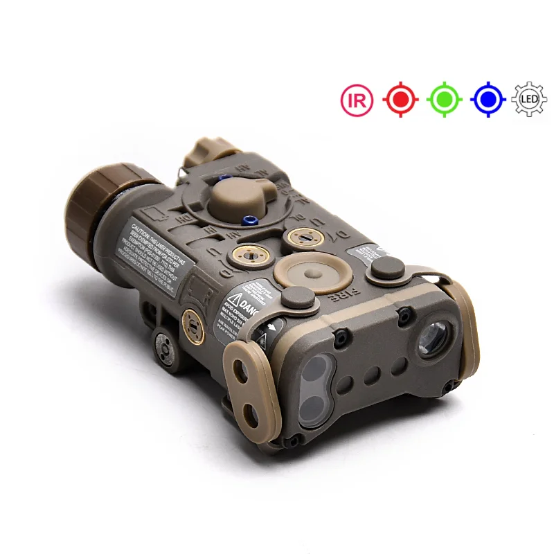 Puntero láser de NGAL-L3 para exteriores, caja láser táctica, luz LED láser IR intermitente, interfaz LA23, cola de ratón - imagen 4