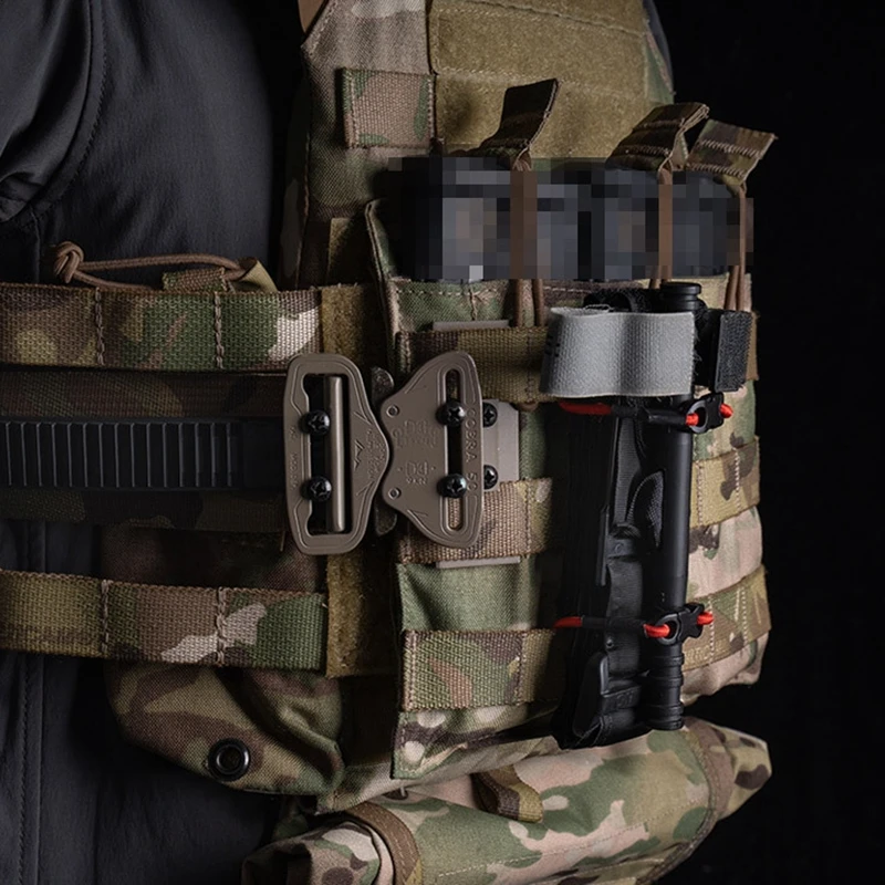 Cuerda fija para exteriores, accesorio médico, soporte para torniquete, almacenamiento de herramientas, mochila Molle, eslinga fija elástica, 3 uds. - imagen 2