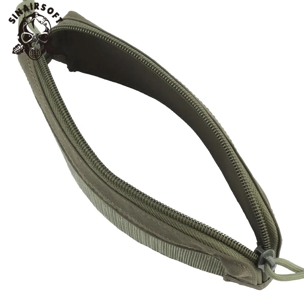 Bolsillo de chasis táctico para MK3 MK4, bolsa de almacenamiento, aparejo de pecho, cubierta de doble cremallera, accesorios de chaleco de caza - imagen 4