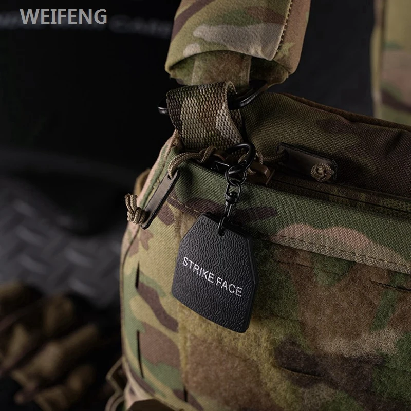 LLavero de Panel portador de placa, organizador de Clip de anillo al aire libre para el hogar, llaves de coche, decoración colgante de mochila - imagen 4