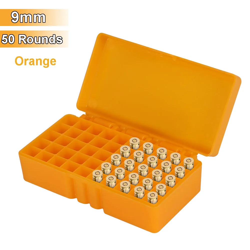 9mm Orange 50 Rounds
