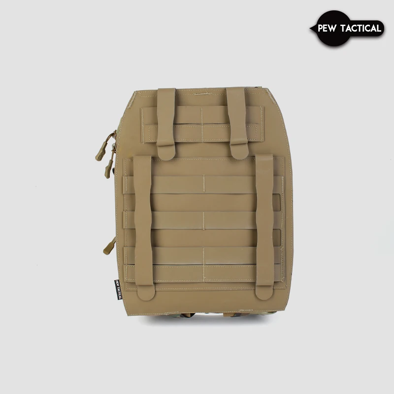 Chaleco táctico PEW, bolsa trasera para portador de placa, bolsa desmontable Molle de liberación rápida, accesorio de caza Airsoft BP01 - imagen 4
