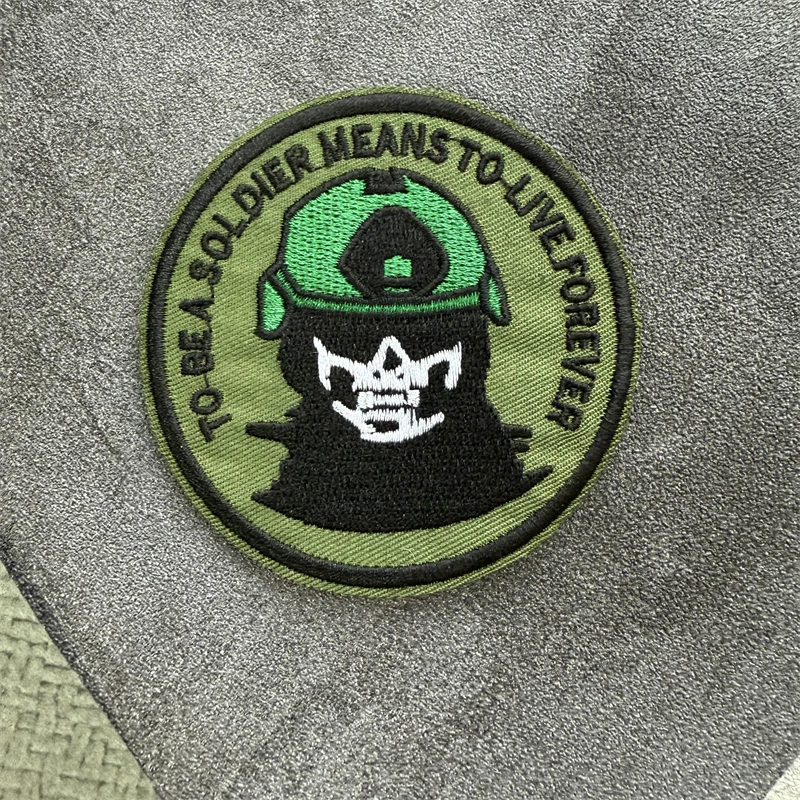 Parche militar del gobernador de la Siberia, brazalete, insignia de moral, gancho y bucle, accesorios para mochila, pegatina decorativa - imagen 5