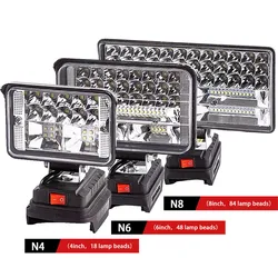 Linterna portátil Makita LED para camping y trabajo al aire libre