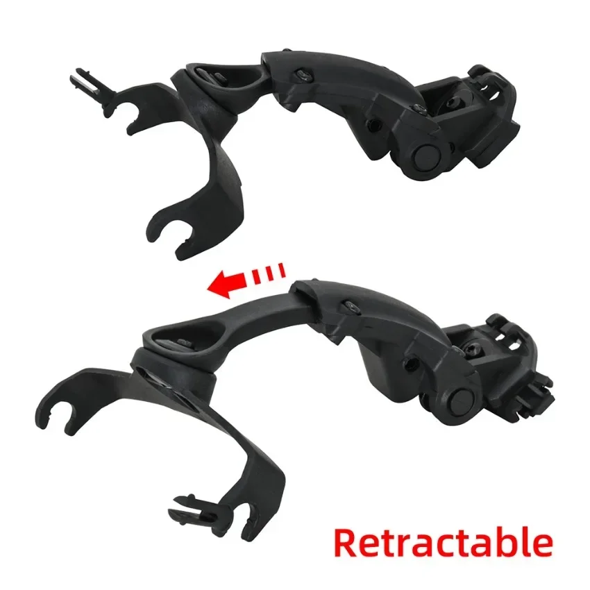 TS TAC-SKY-Adaptador de auriculares militares Airsoft, soporte táctico de riel para casco de arco para auriculares tácticos ComTa II Comtac3 - imagen 3