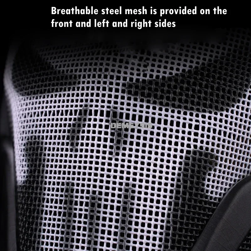 Casco táctico ajustable resistente a impactos calavera máscara de malla de acero cascos caza al aire libre Paintball deportes Protector de cabeza - imagen 5