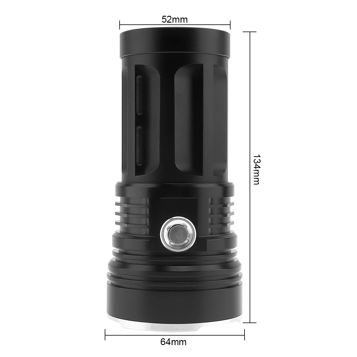 Linterna Led superbrillante impermeable para caza, Camping y pesca, 3 modos, 25W/30W, 10/18 LED - imagen 2