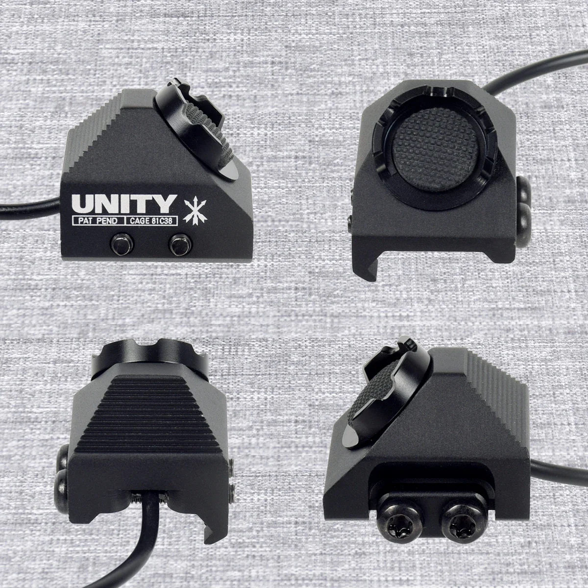 Interruptor remoto de presión de botón caliente de la unidad táctica para linterna SureFire M300 M600 DBAL-A2 PEQ15 láser enchufe de 2,5mm apto para riel de 20mm - imagen 5