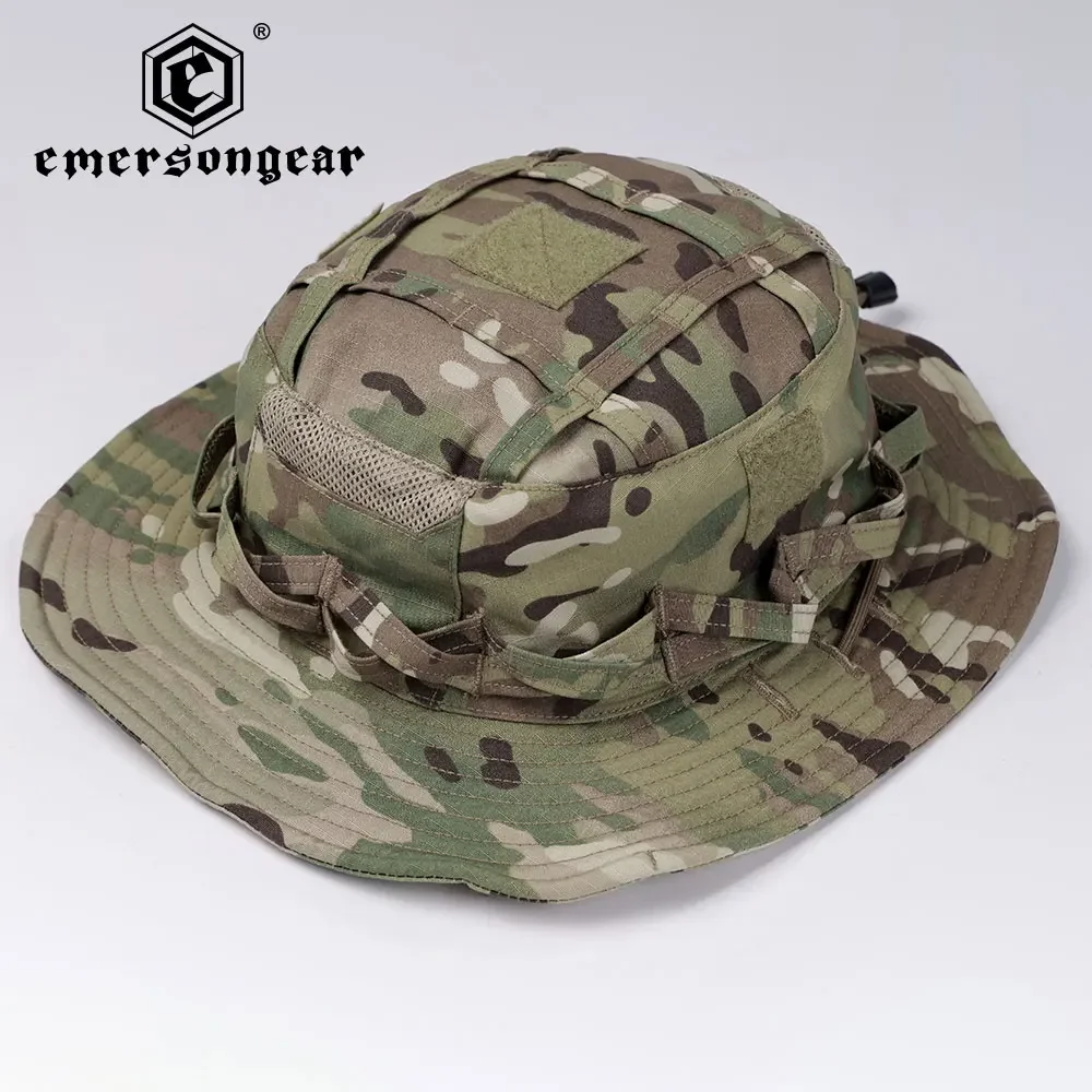 Emersongear-Sombrero Boonie táctico, gorra militar, sombrero para el sol de ala corta para hombre, deportes al aire libre, caza, pesca, Camping, senderismo, caminar, viajes - imagen 2