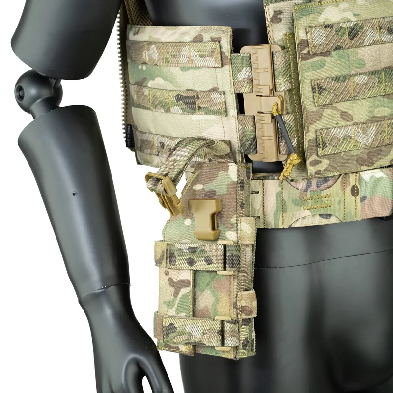 Juego de liberación rápida de suspensión de pierna MOLLE con sello de cintura para exteriores - imagen 5