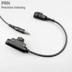 Conector PTT para comunicaciones tacticas universales COMTAC casco