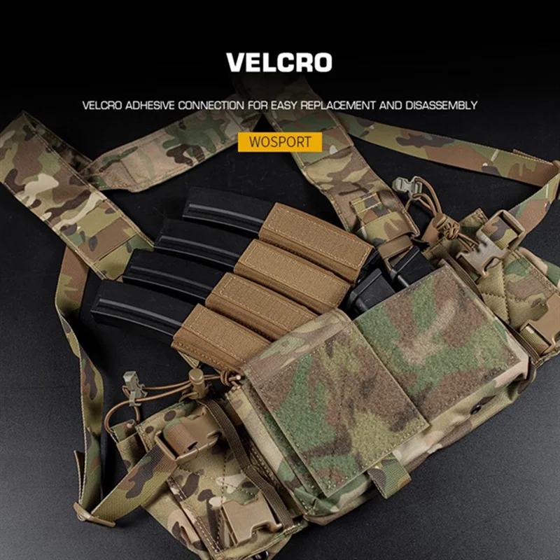 Plataforma de pecho táctica MK4 MP5 Mag insertar accesorios Airsoft - imagen 3