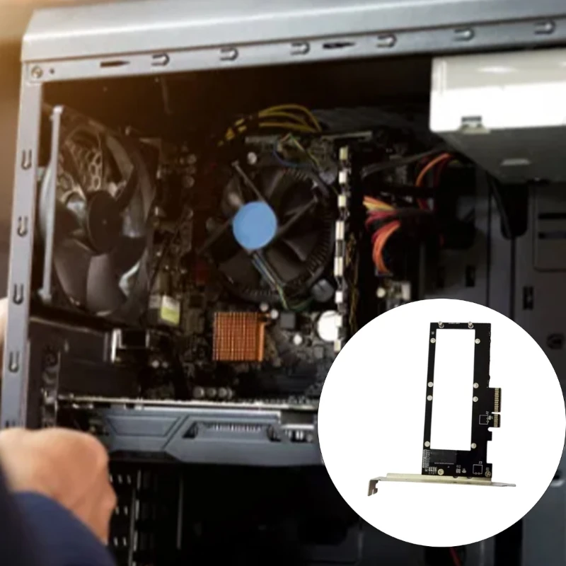 Los adaptadores expansión PCIe4.0 convierten los SSD Gen Z E1.S en interfaces NVMe estándar para servidores que