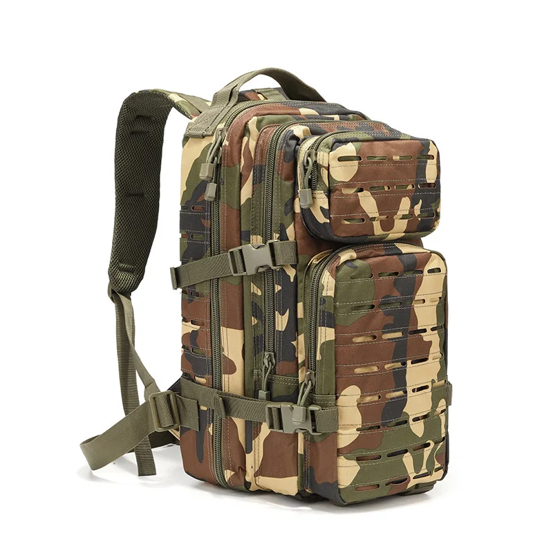 Lawaia-mochila táctica 3P, morral de camuflaje, impermeable, multifuncional, para deportes al aire libre, mochila militar de Trekking - imagen 4