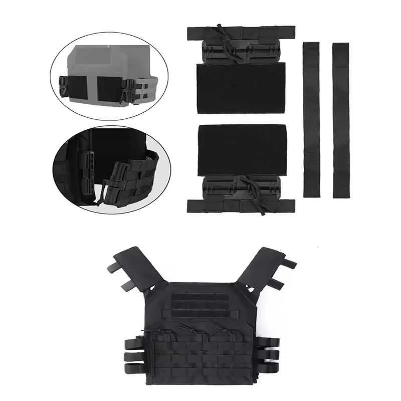 Chaleco DEZITION con modificación rápida de chaleco con hebilla desmontable, chaleco con hebilla deslizante desmontable rápida con hebilla desmontable rápida - imagen 2