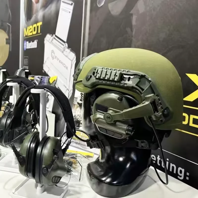 EARMOR M31X-Mark3 MilPro casco táctico auriculares tiro activo orejeras protección auditiva orejeras con riel ARC - imagen 3