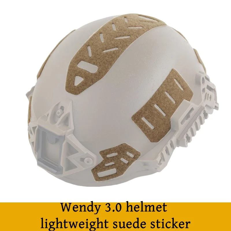 Pegatina de gamuza ligera para casco, parches adhesivos de gancho y bucle, accesorios para casco Wendy 3,0, 3,0 - imagen 2