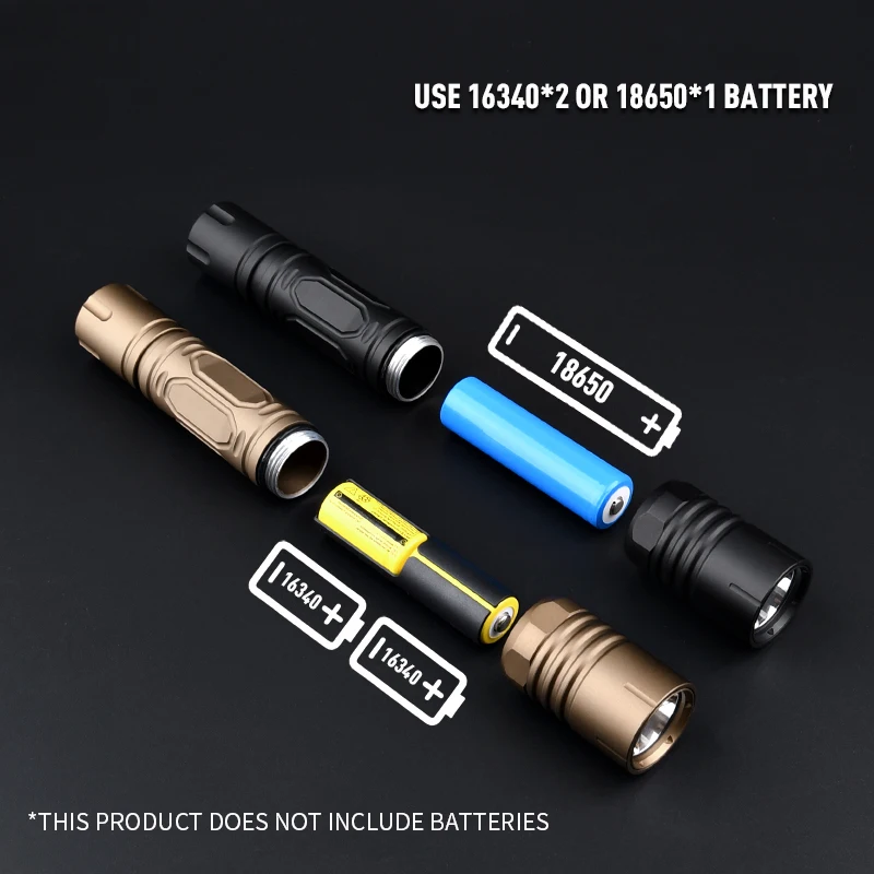 WADSN-linterna táctica de Metal PLHv2 de 1300 lúmenes, montaje rápido con Clip para casco, para arma de caza Picatinny, luz Led blanca - imagen 2