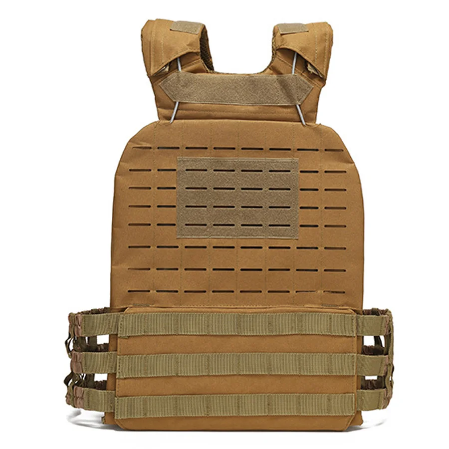 Chaleco de entrenamiento al aire libre, chaleco multifuncional de expansión MOLLE, protección conveniente, Mar Rojo - imagen 3