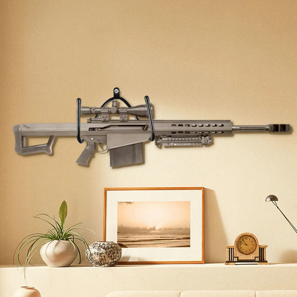 Estante de arco montado en la pared, estante de almacenamiento para armas, soporte de exhibición para espada/sombrero, soporte Universal de montaje en pared para equipo de tiro con arco y equipo deportivo - imagen 4