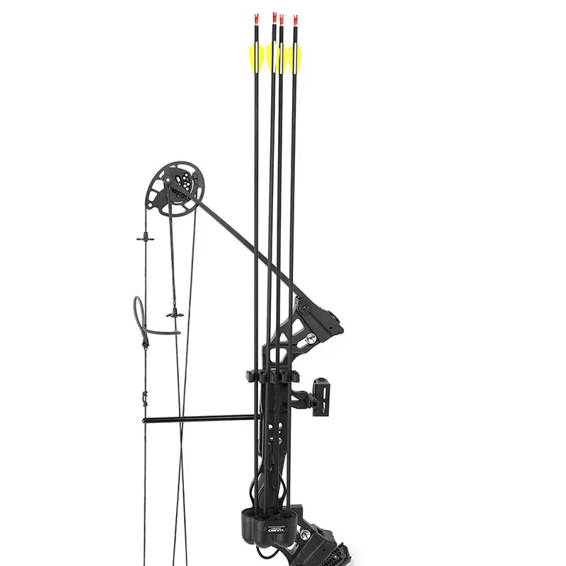 Carcaj de flecha de liberación rápida que puede contener 4 flechas, Material de nailon reforzado, olla de flecha, arco compuesto, tiro con arco, objetivo de caza - imagen 4