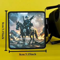 Parche táctico Esqueleto General Caballo de Guerra – Moral militar