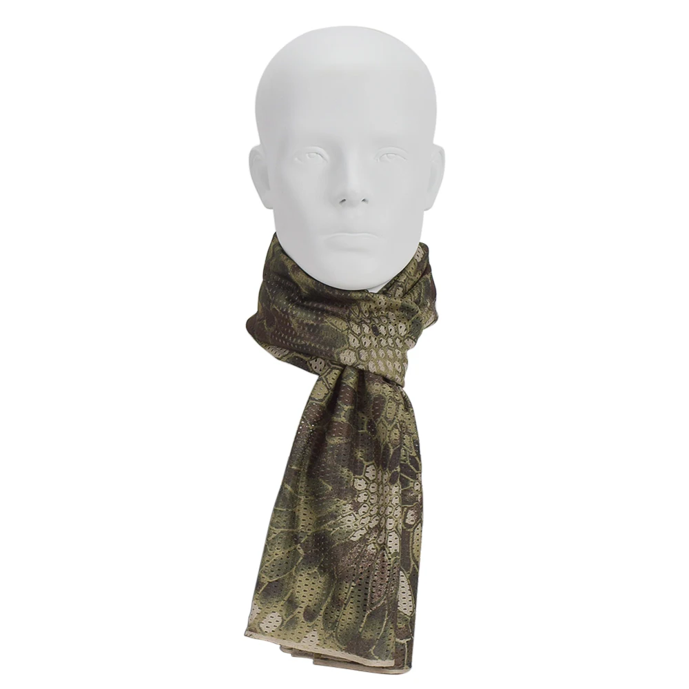 SINAIRSOFT-bufanda táctica de malla de camuflaje para hombre y mujer, bufanda para deportes Airsoft, caza, máscara facial CS, Sabage LY1401 - imagen 5