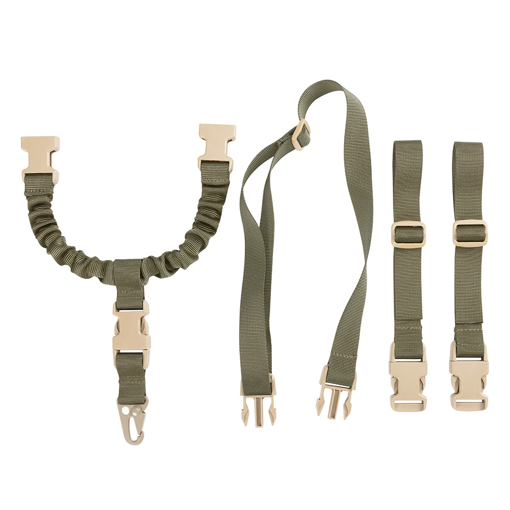 Excelente ELITE SPANKER cuerda colgante telescópica para exteriores, accesorios tácticos de caza Dual, cordón ajustable telescópico - imagen 3