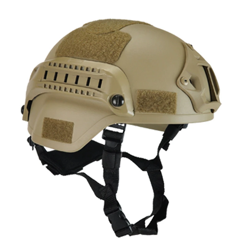 Casco táctico MICH 2000 estilo Airsoft Paintball Militar Cs, Protector de cabeza de juego con montaje NVG y riel lateral - imagen 2