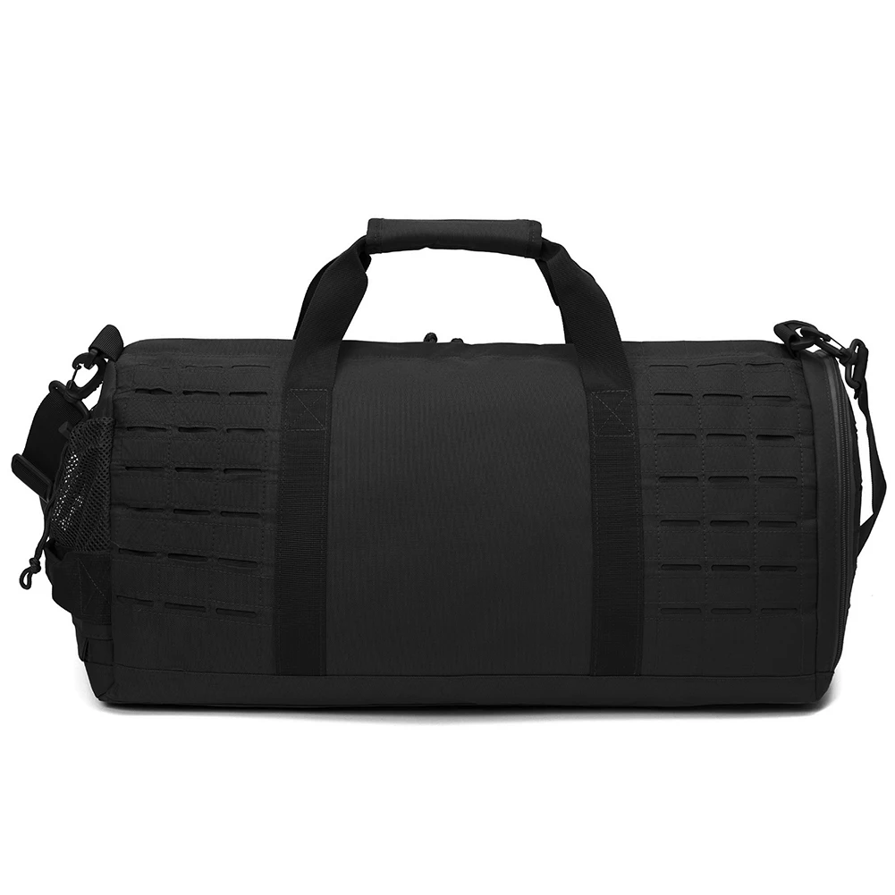 Bolsa de gimnasio deportiva de 40L, bolsa de lona de viaje táctica para hombres, bolsa de lona para Fitness, bolsa de entrenamiento, bolsa de fin de semana de baloncesto, despliegue de entrenamiento - imagen 2