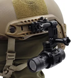 Cámara táctica para casco FAST MICH con riel lateral Airsoft